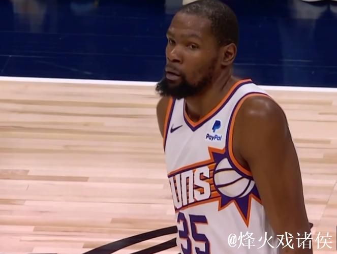 杜兰特比尔联手轰下54分，约基奇25+15难救主，太阳力克掘金复仇成功